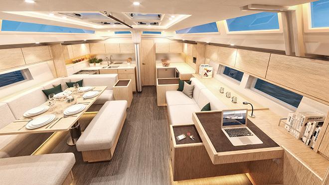 Bavaria C57 Interior © Bavaria Yachtbau